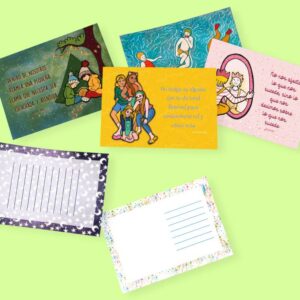 Postales Creciendo Juntos - Niños