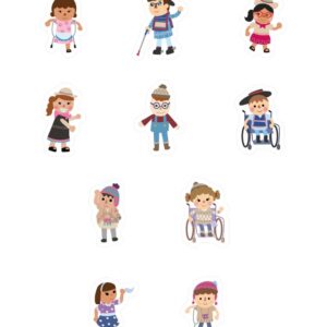 Stickers granja y marinos